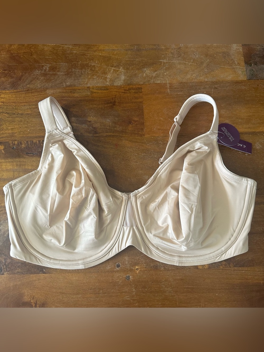 Cacique Stay Cool Full Coverage Underwire Bra in Nude size 42DDD NWT